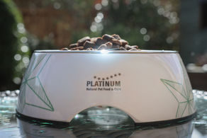 PLATINUM Dog Bowl Full of Food!
