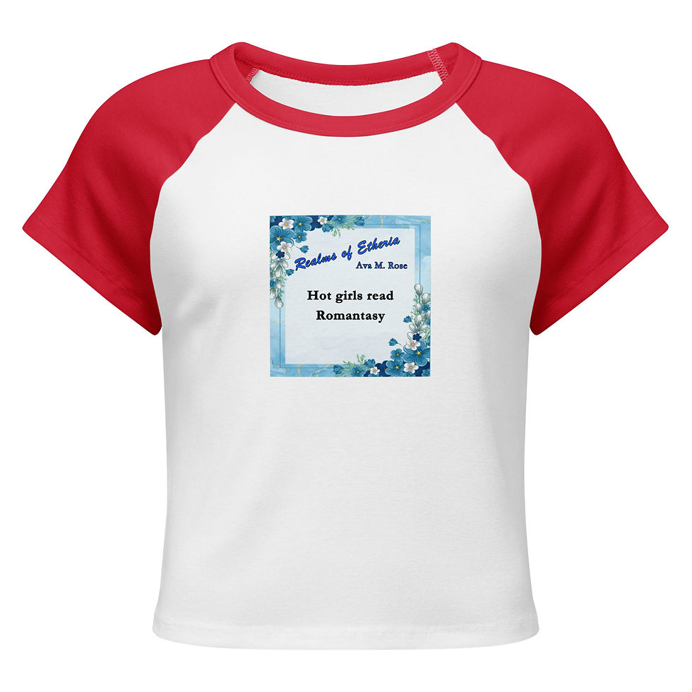 Thumbnail: Hot girls read romantasy tee