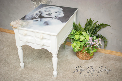 マリリンモンロー　テーブル マリリンモンロー テーブル Marilyn Monroe Crystal Table