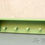 Thumbnail: Pair of Kudzu Green Shelves with Hangers