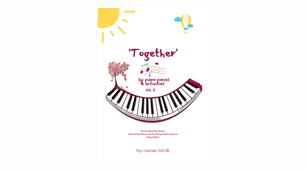 Μικρογραφία: "Together", six piano pieces and activities