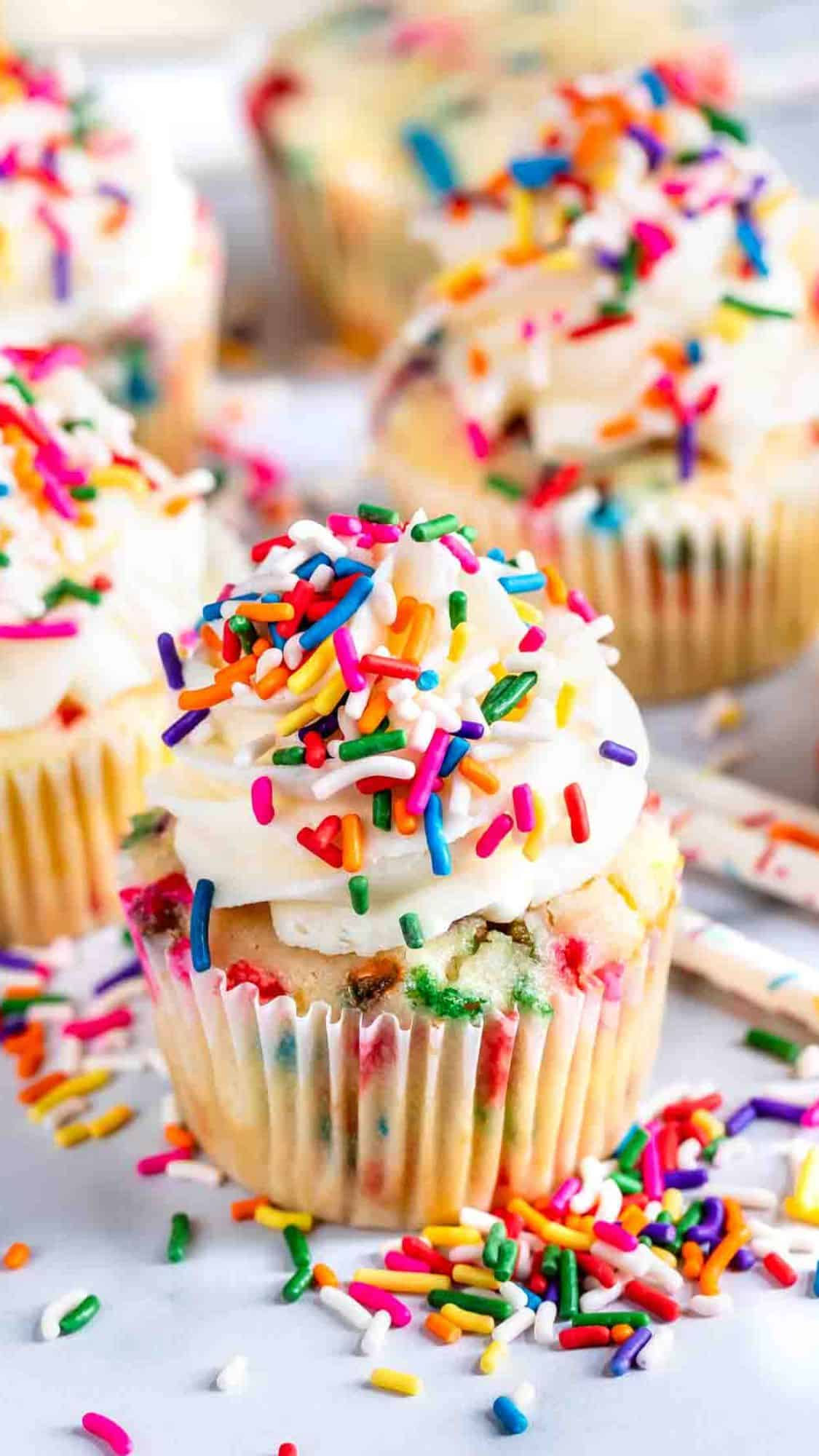 Confetti Cupcakes (Dozen)