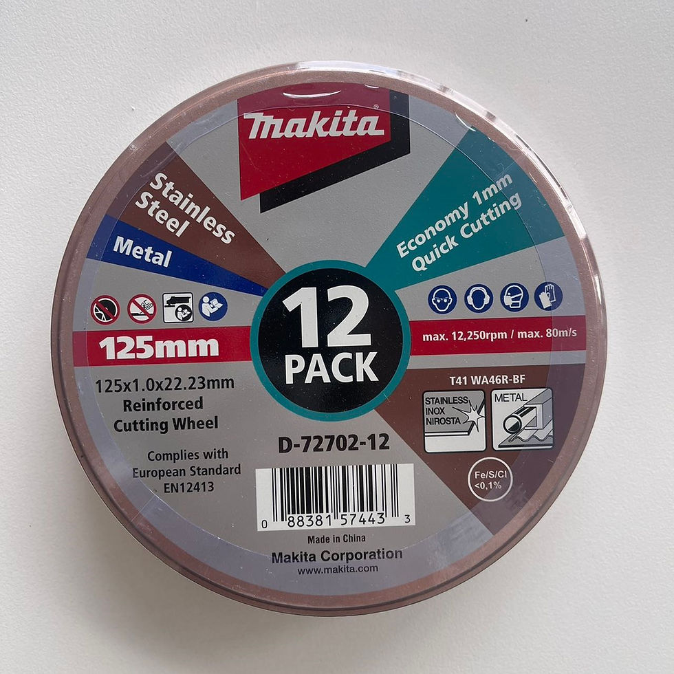 Thumbnail: Makita INXO Metal / Stainless Cut-Off Wheels