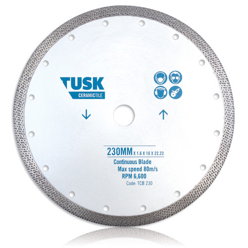 Tusk Continuous Tile Blades JA Fasteners