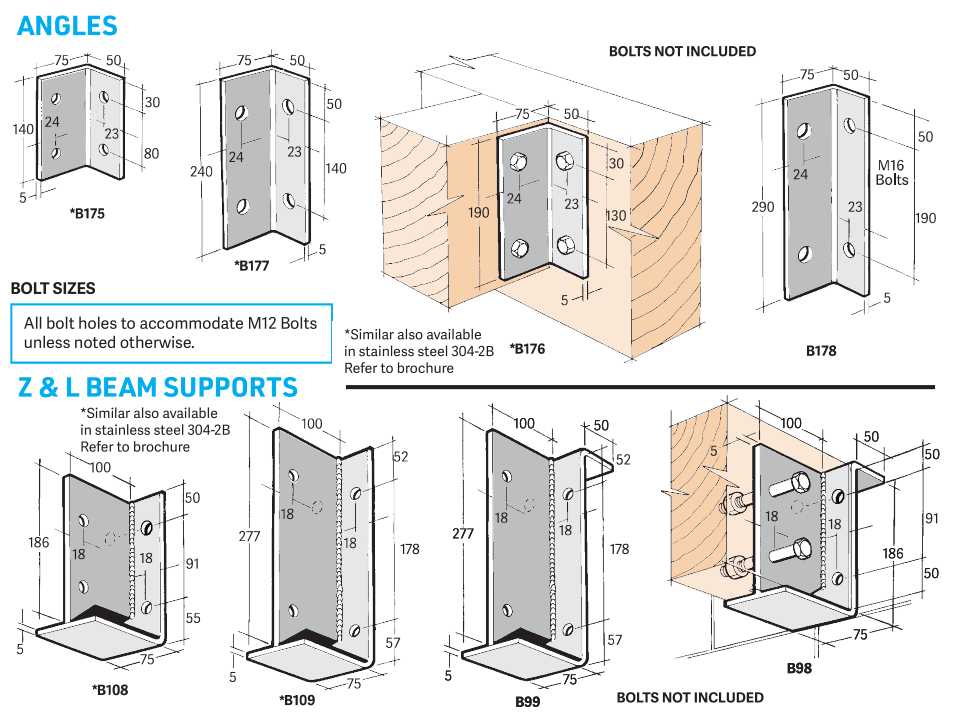 Thumbnail: Bowmac Structural Brackets SS