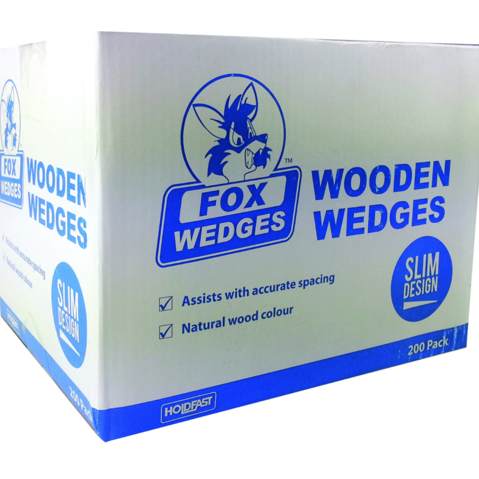 Fox Wooden Wedges 200 Pack JA Fasteners