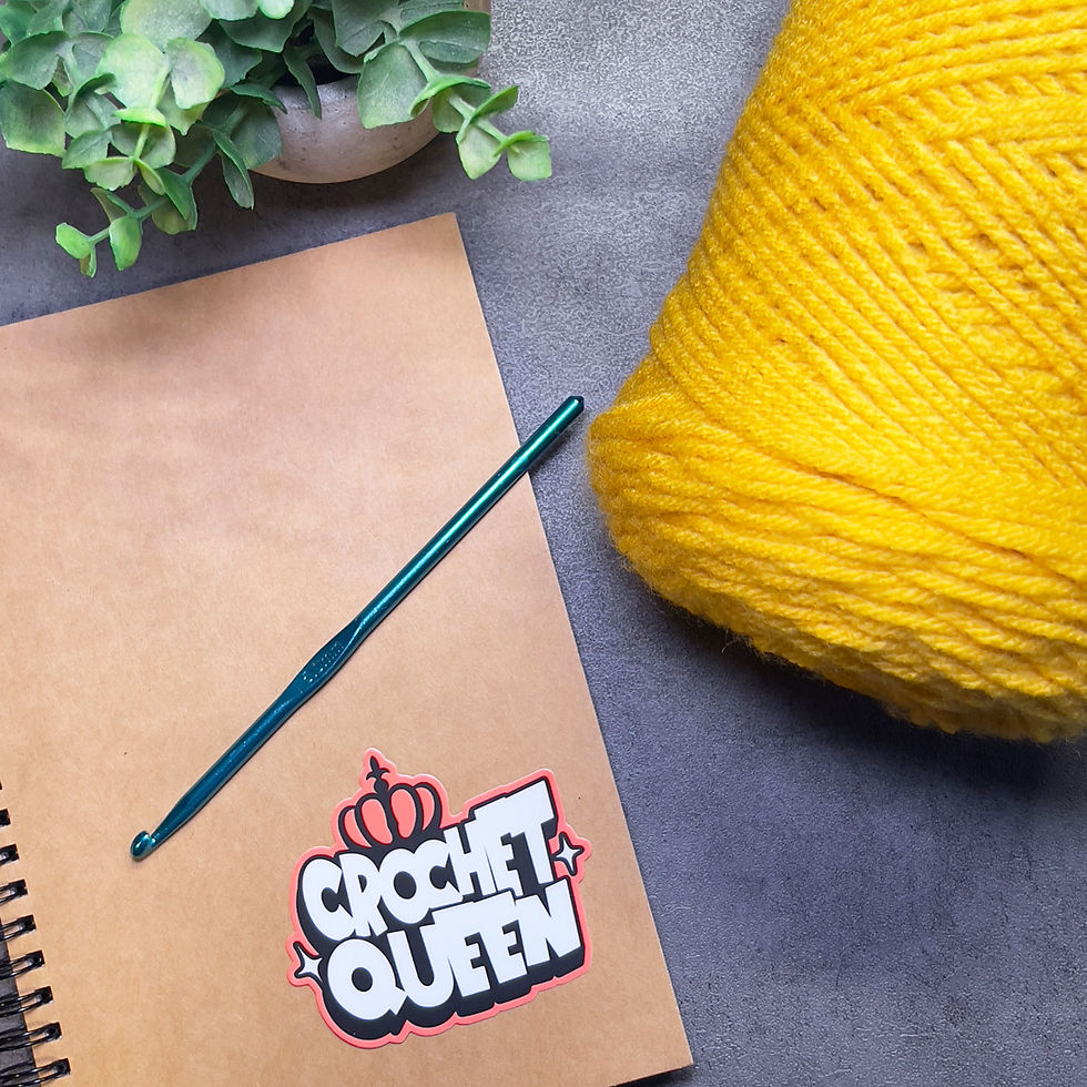 Thumbnail: Crochet Queen Sticker
