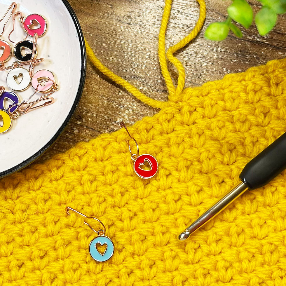 Hearts Stitch Markers