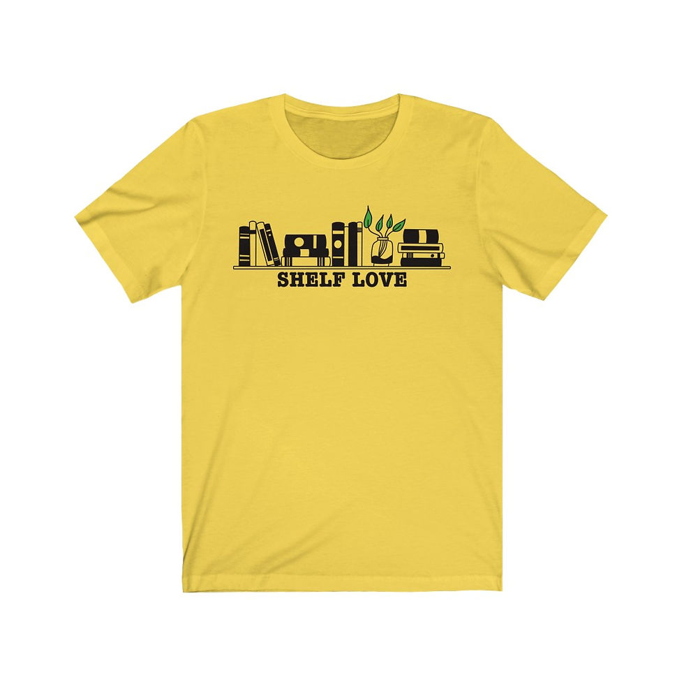 Thumbnail: Shelf Love Unisex Jersey Short Sleeve Tee