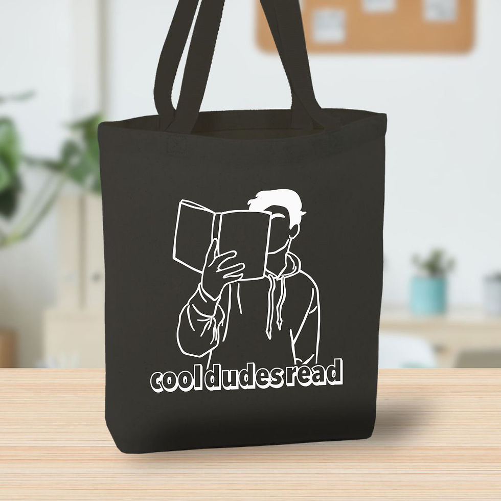 Thumbnail: Cool Readers Canvas Tote Bag