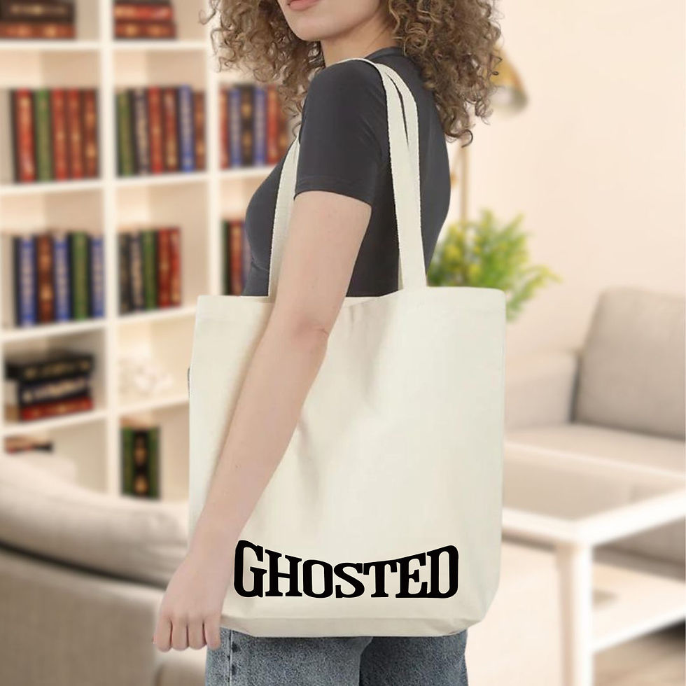 Thumbnail: Ghosted Canvas Tote Bag