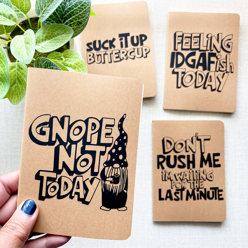 Sassy 4 Pack Pocket Notebooks