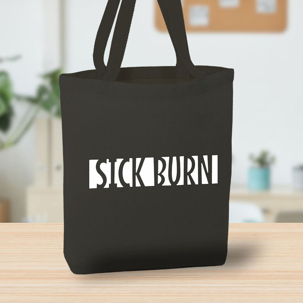 Thumbnail: Sick Burn  Canvas Tote Bag