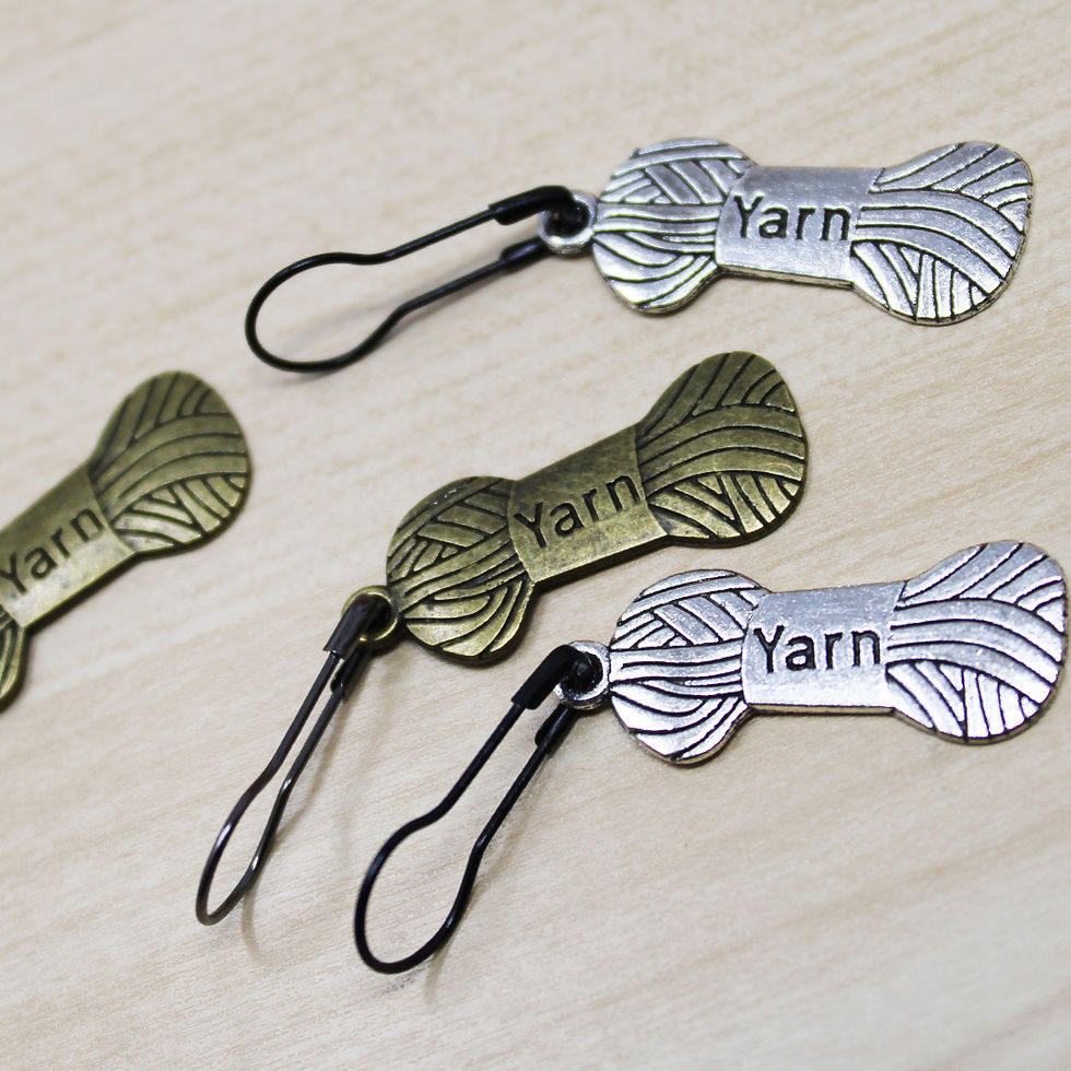 Yarn Charmed Stitch Markers - Set of 10