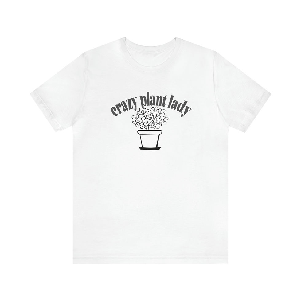 Thumbnail: Crazy Plant Lady Short Sleeve T Shirt