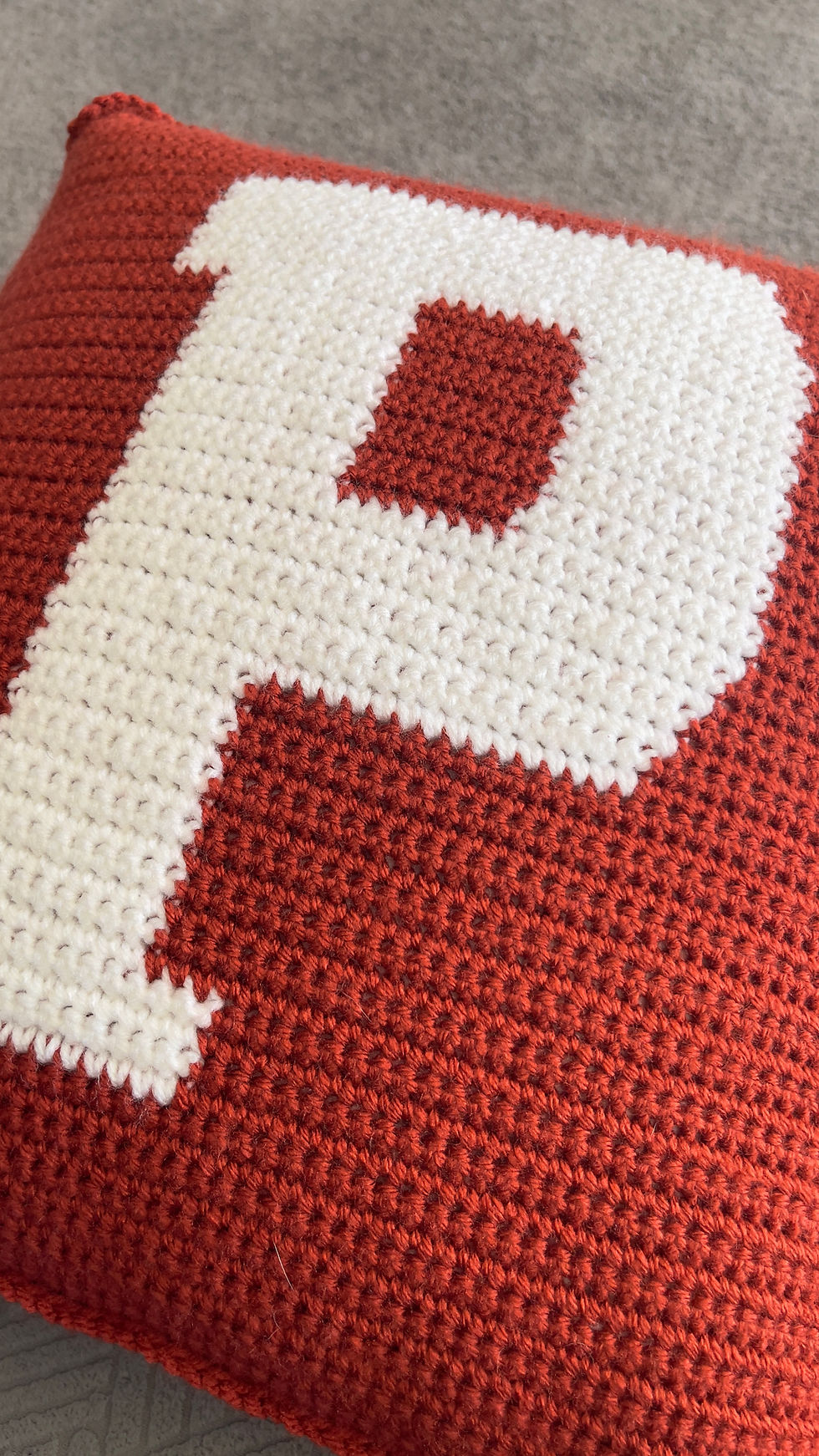 Thumbnail: Letter P Crochet Pillow Pattern