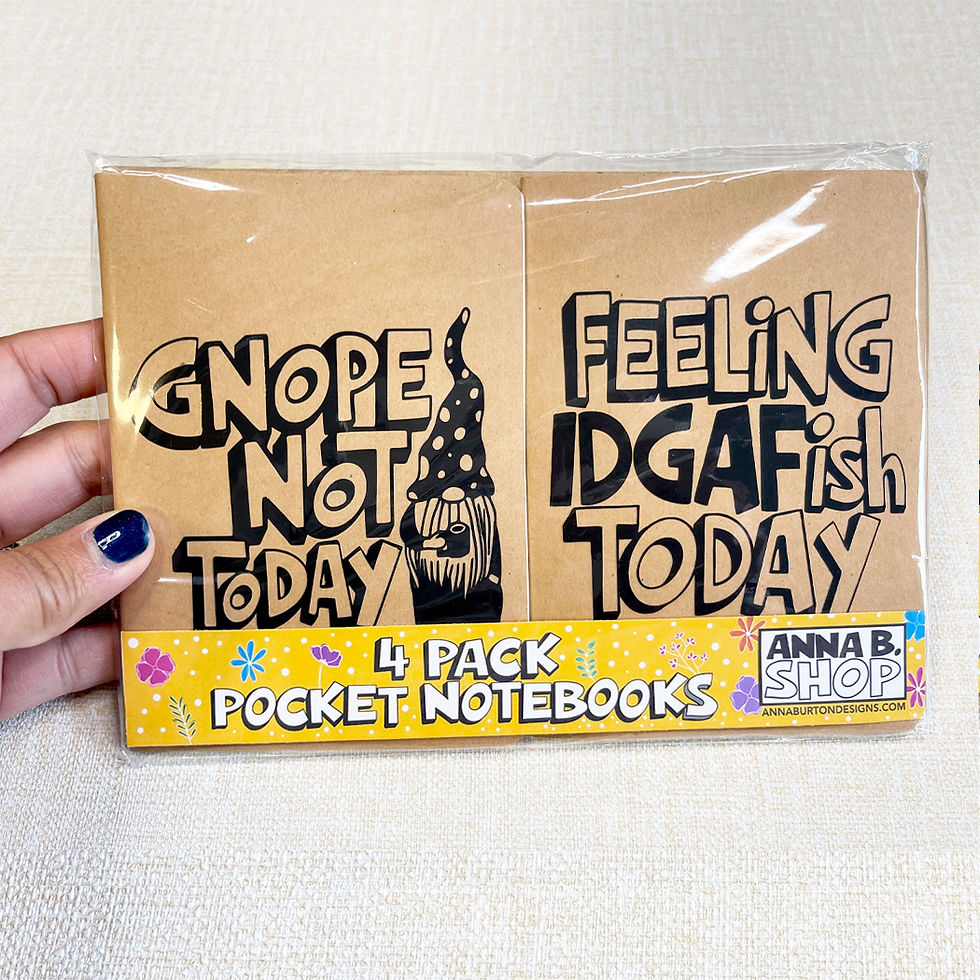 Thumbnail: Sassy 4 Pack Pocket Notebooks