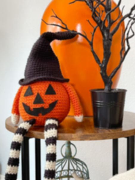Pumpkin Jack Halloween CrochetPattern
