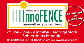 Logo InnoFENCE Handels-GmbH, Innovative Zaunsysteme