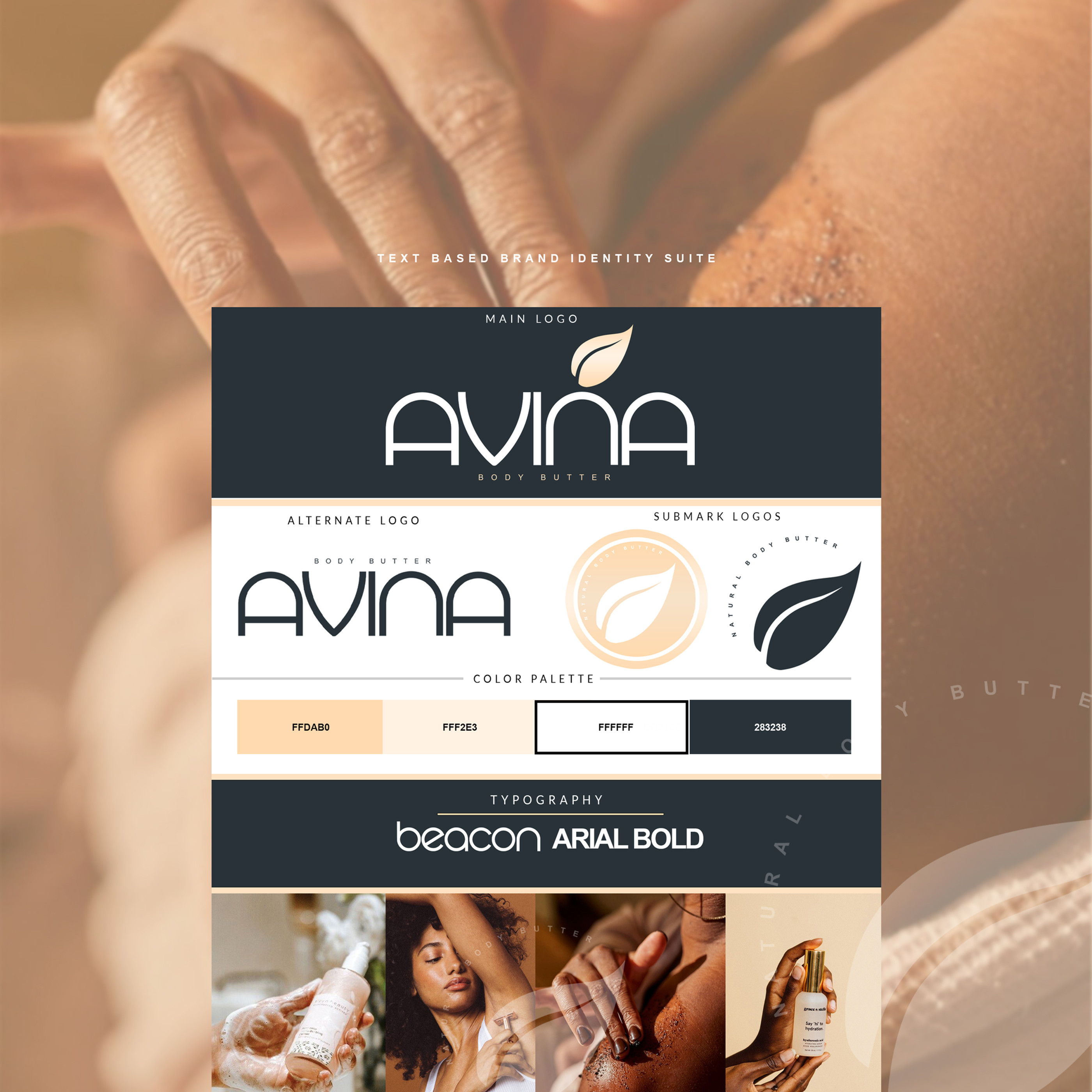 Text Logo Branding Identity Suite