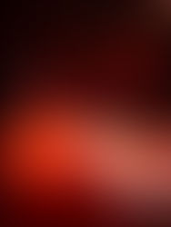 Empty nightclub with red and white spotlights on the floor, creating a vibrant pattern. Dark walls and ceiling, moody atmosphere.