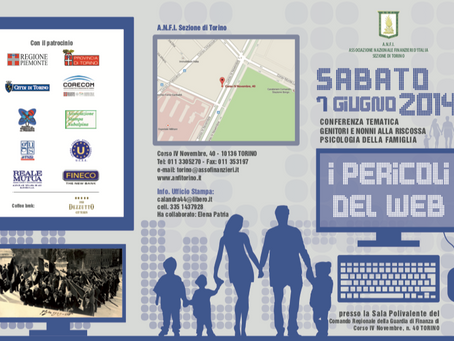 PATROCINIO U.C.E.E "Genitori e Nonni alla Riscossa - Psicologia della Famiglia - I pericoli del web"