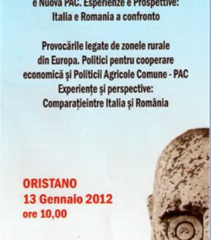 Convegno: "Le sfide dei territori rurali dell'Europa. Politiche per la cooperazione e nuova PAC"