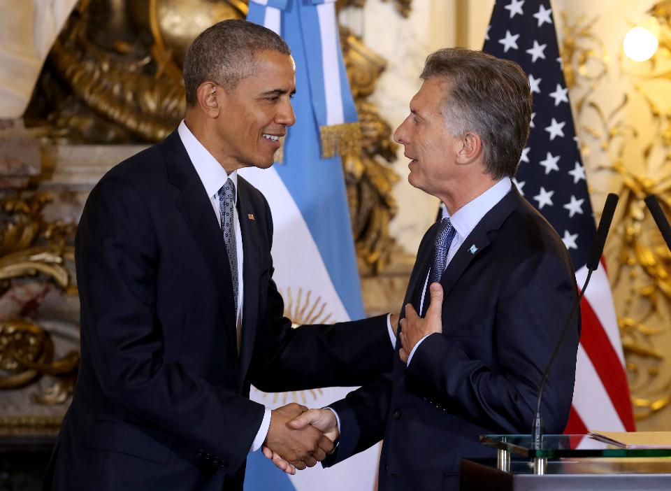 Presidents, Argentina, Macri, Obama