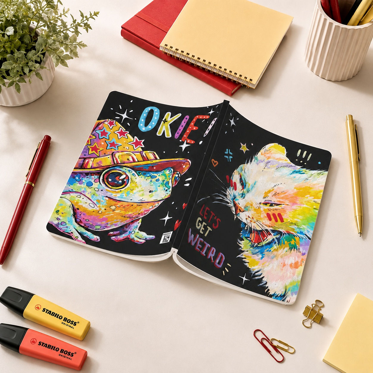 Weird Soft Cover Journal