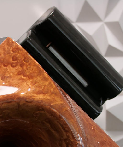 Closeup of Aurora's ribbon tweeter