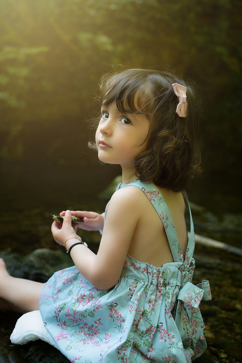 Séance Enfant en extérieur sur Poitiers.