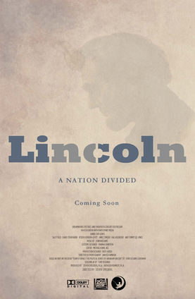 Lincoln: A Nation Divided — Minimalist Movie Poster Redesign