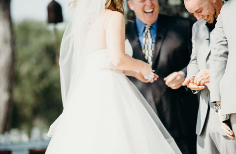 Weddings and Voice Over Pronounced by Patrick in California