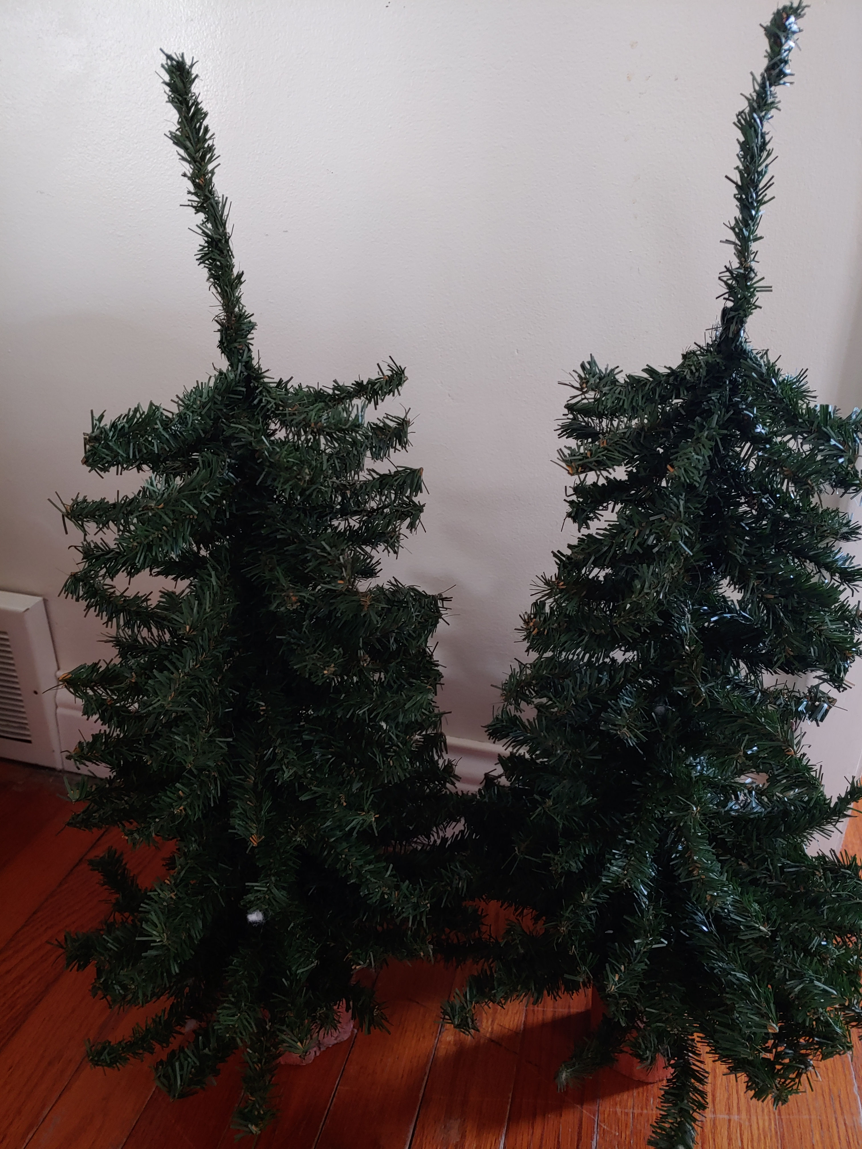 2 -3ft Christmas trees