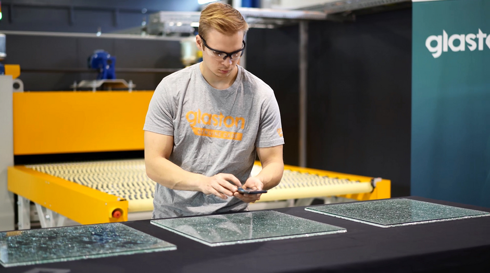 DIGINNObest Glaston Siru App Making the Mandatory Glass