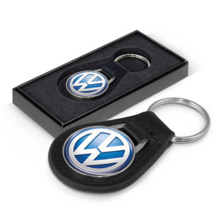 Baron Leather Key Ring Round 108385