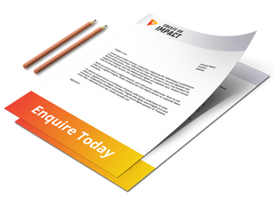 Letterhead printed on 80gsm laser bond