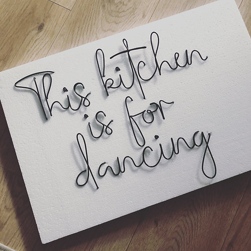 This kitchen is for dancing