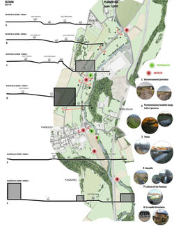 Stato di fatto e rilievo percorsi