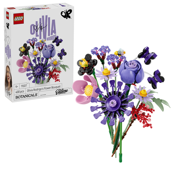 LEGO® Botanicals & LEGO® Editions Buquê de Flores da Olivia Rodrigo (49,99€)