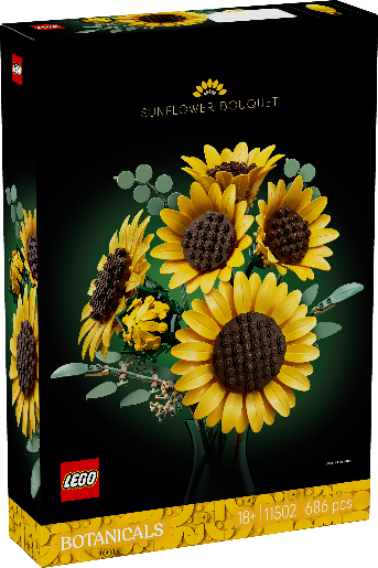 LEGO Botanicals Buquê de Girassóis (PVPR: a partir de 59,99€)