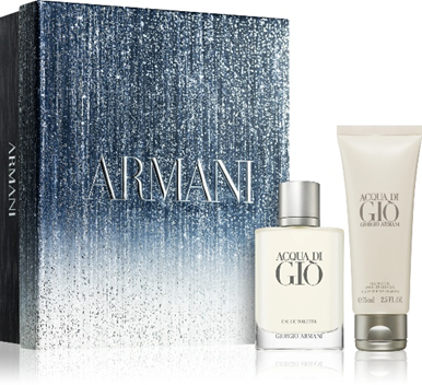   Coffret Giorgio Armani Acqua di Giò EDT (PVPR: 96,46€/PVP: 55,95€ via Wells)