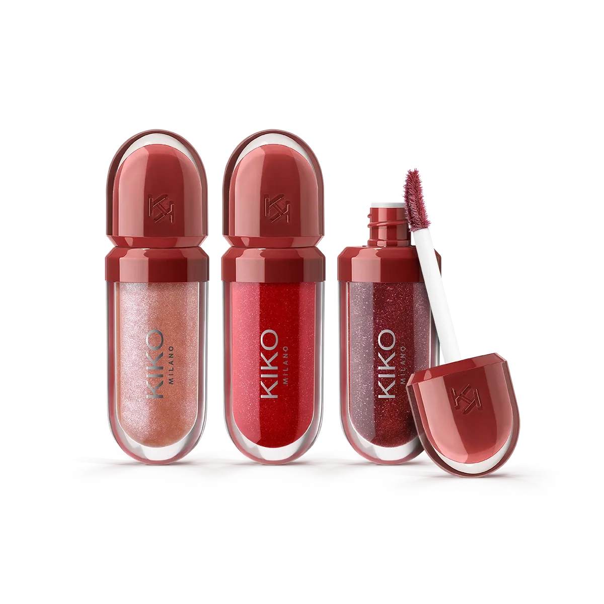 Kiko Milano Kit de 3 mini glosses 3D Hydra (19,99€)
