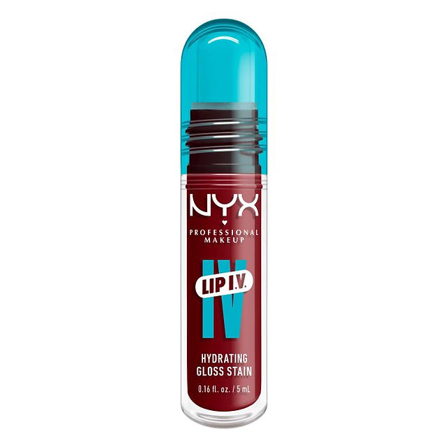 Nyx Professional Makeup Lip I.V. Hydrating Lip Gloss Stain Cranberry Splash (preço sob consulta)