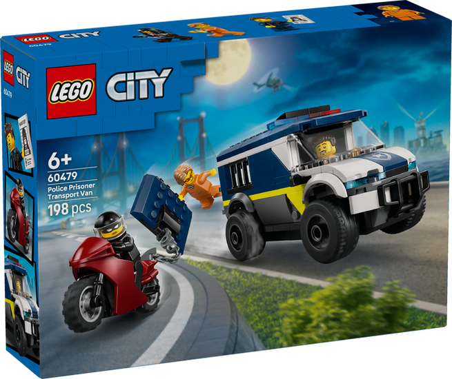 LEGO® City Carrinha de Transporte de Prisioneiros da Polícia (PVPR: 19,99€)
