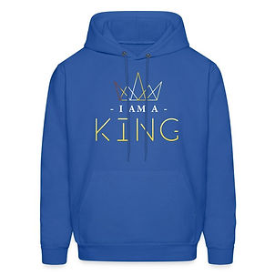 I Am A King - Men's Hoodie 1.jpg