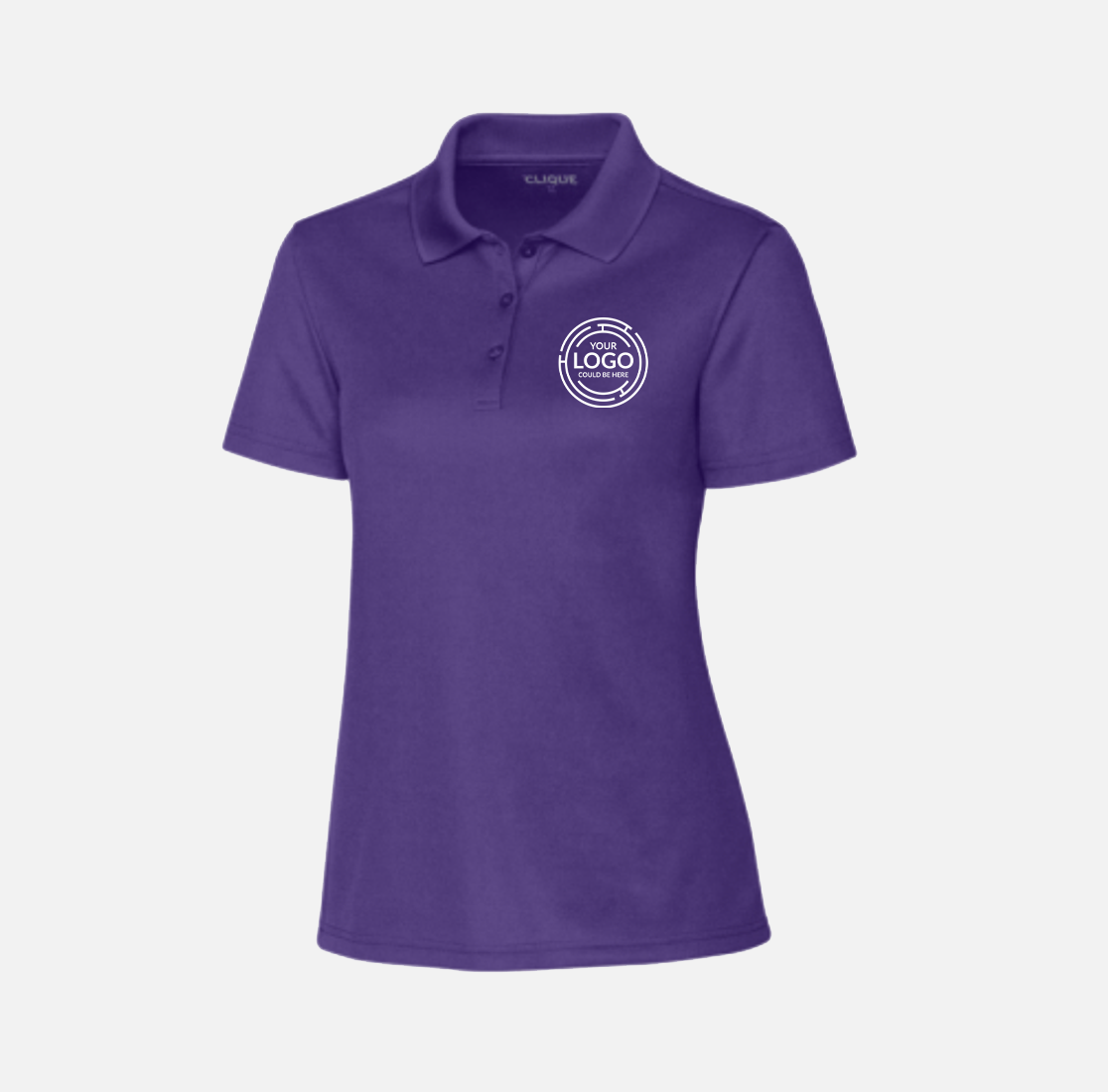Clique Ladies Spin Dye Pique Polo
