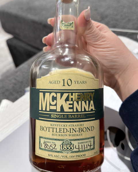 DoorDashed bourbon for the business birthday. We celebrate properly around here. 🥃 Honey, if your bourbon ain’t from KY, it ain’t bourbon.