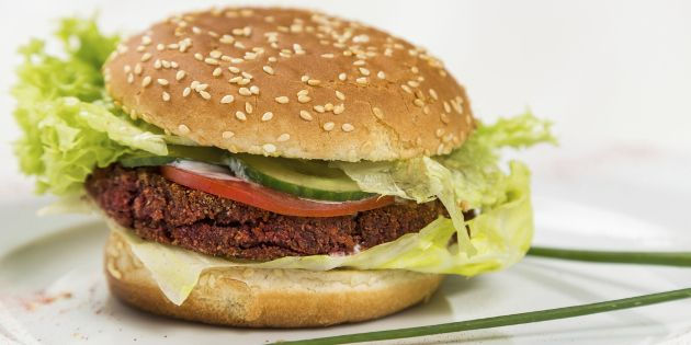 Las hamburguesas de soja son peores que las de carne