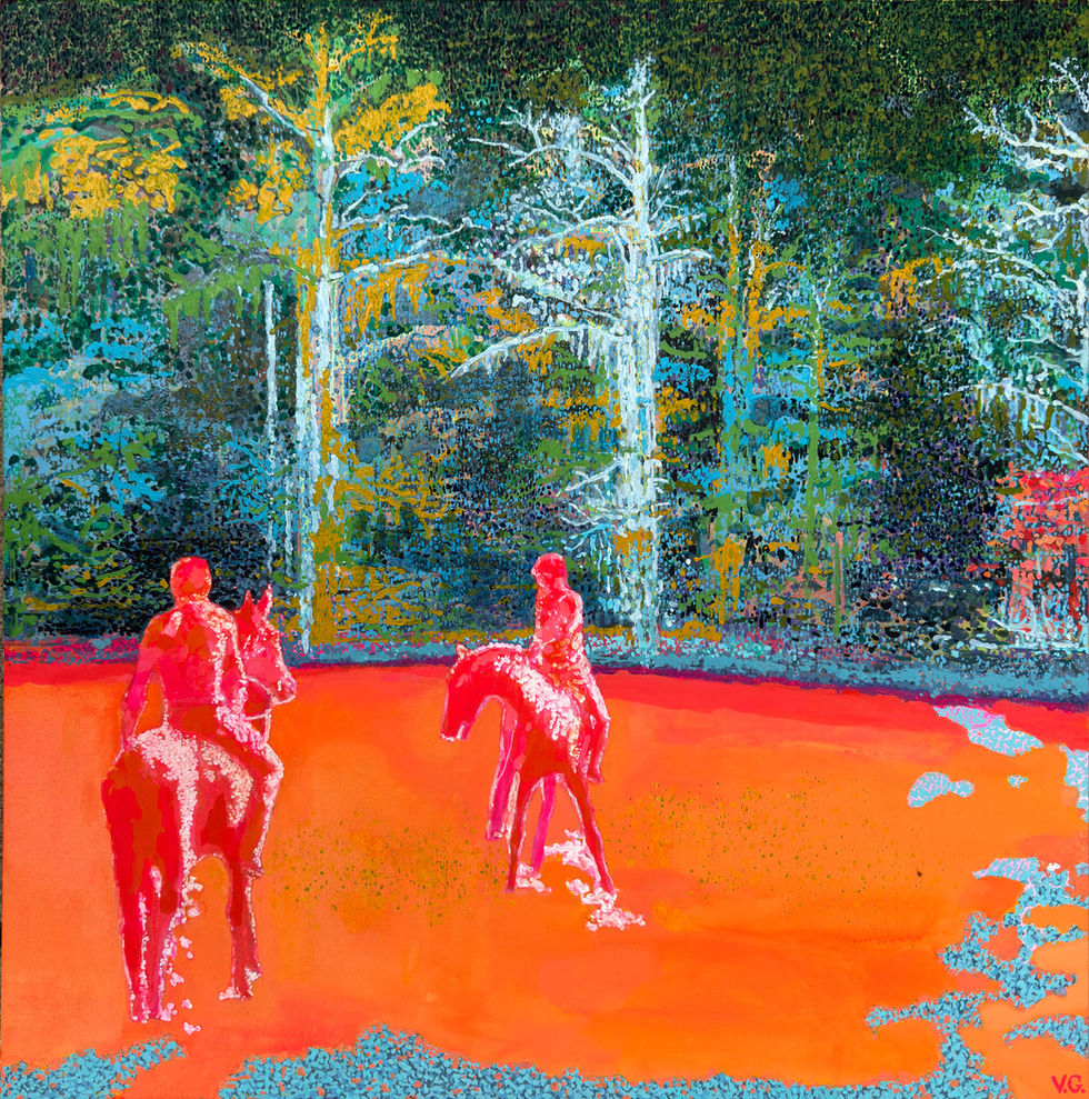 Ghost Riders at Dusk